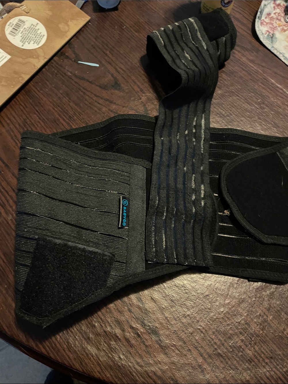 POL Black Maternity Support Belt
